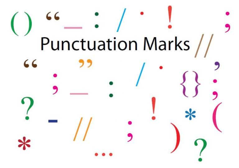 Tanda Baca Atau Punctuation Mark Dalam Bahasa Inggris